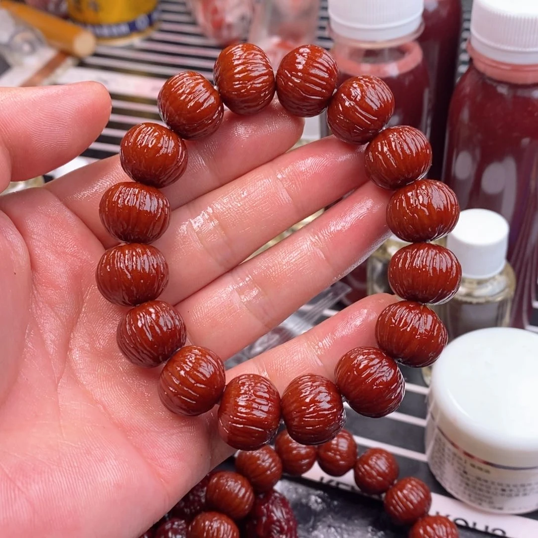 文玩核桃手串猴头土豪16x14