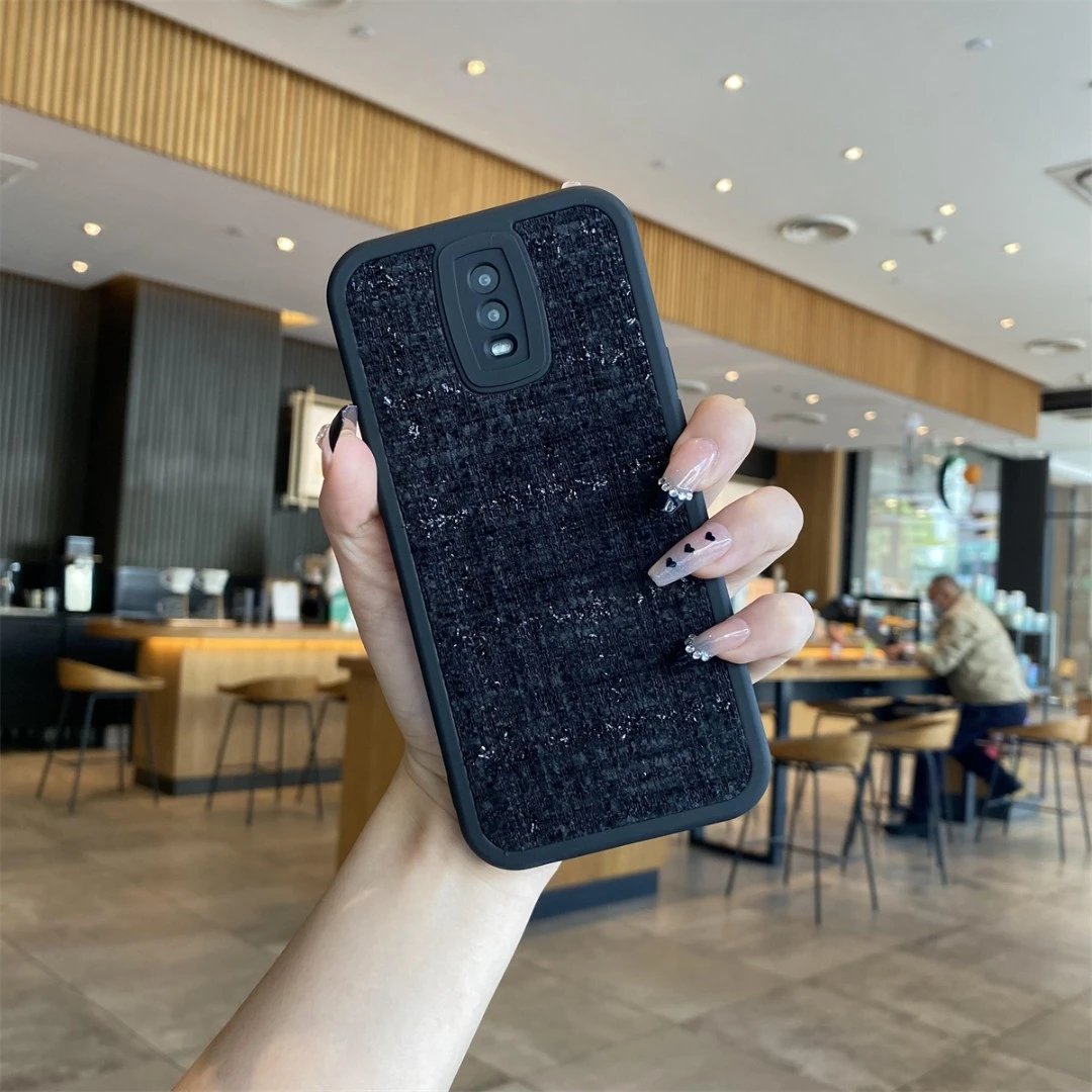 适用于OPPO R17-小胖妞针织【黑色】全包防摔硅胶软壳