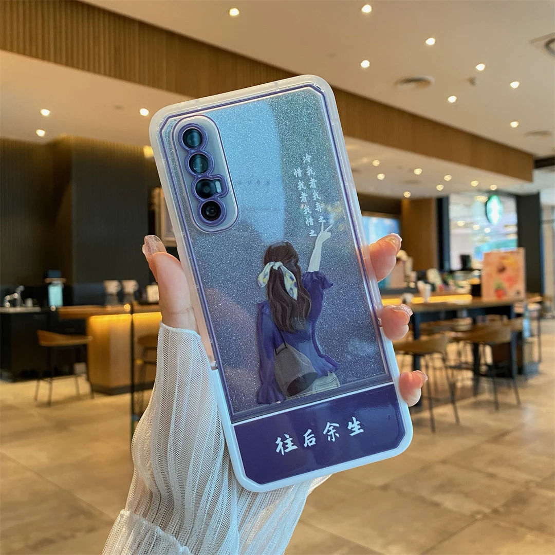 适用于OPPO Reno3pro手机壳全包防摔带支架不撞款创意保护壳WHYS