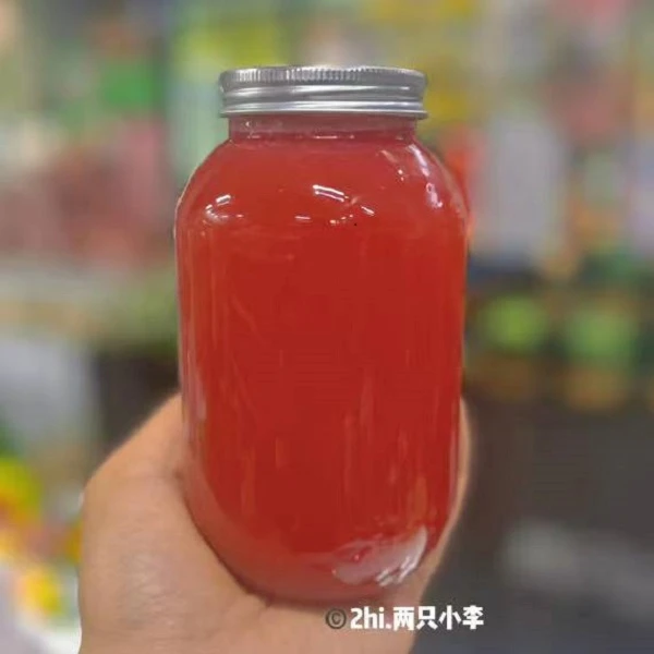 【小李甄选】现榨西瓜汁 550ml/瓶