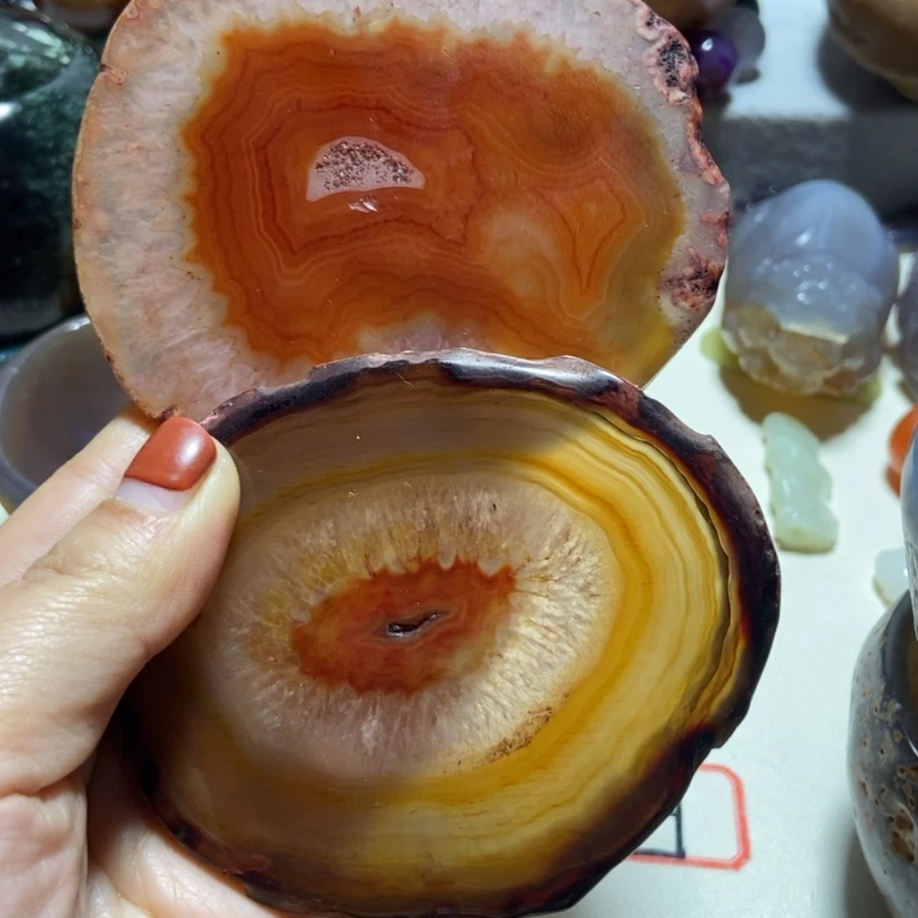 【闪购商品】玛瑙/玉髓一未镶嵌缘*