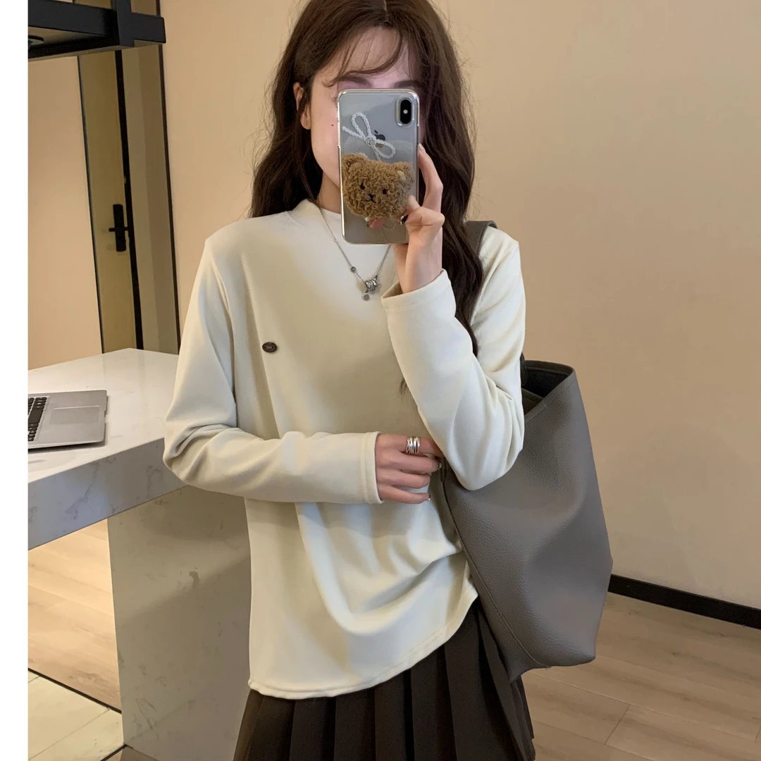 程程甄选-「山茶花油」一件爱惨的打底衫613