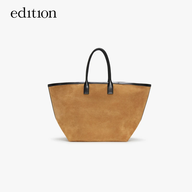 edition秋季款托特包女复古牛皮大容量包包通勤#EBD3HBG001