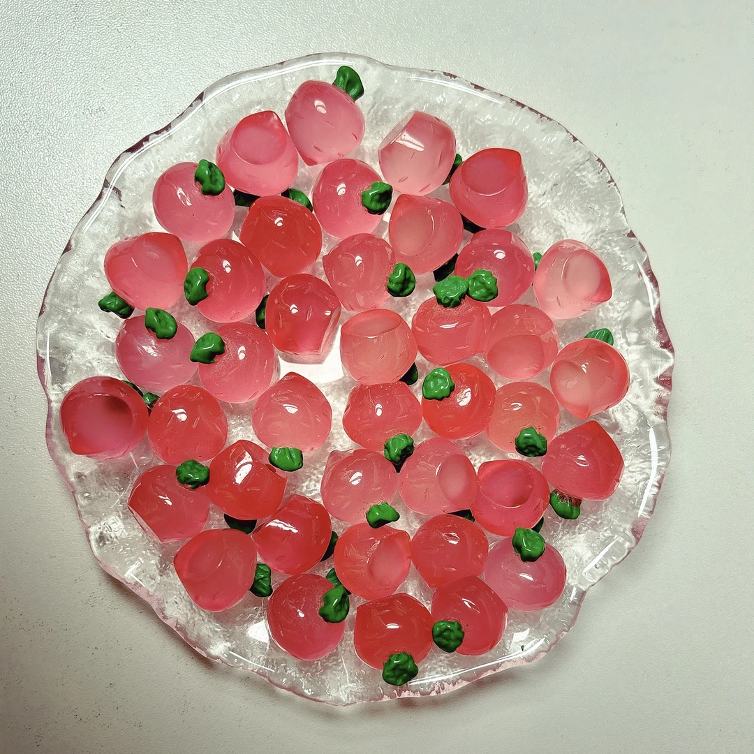 DIY水果夜光可爱系列树脂微景观摆件仿真作材料树脂配件小号微观
