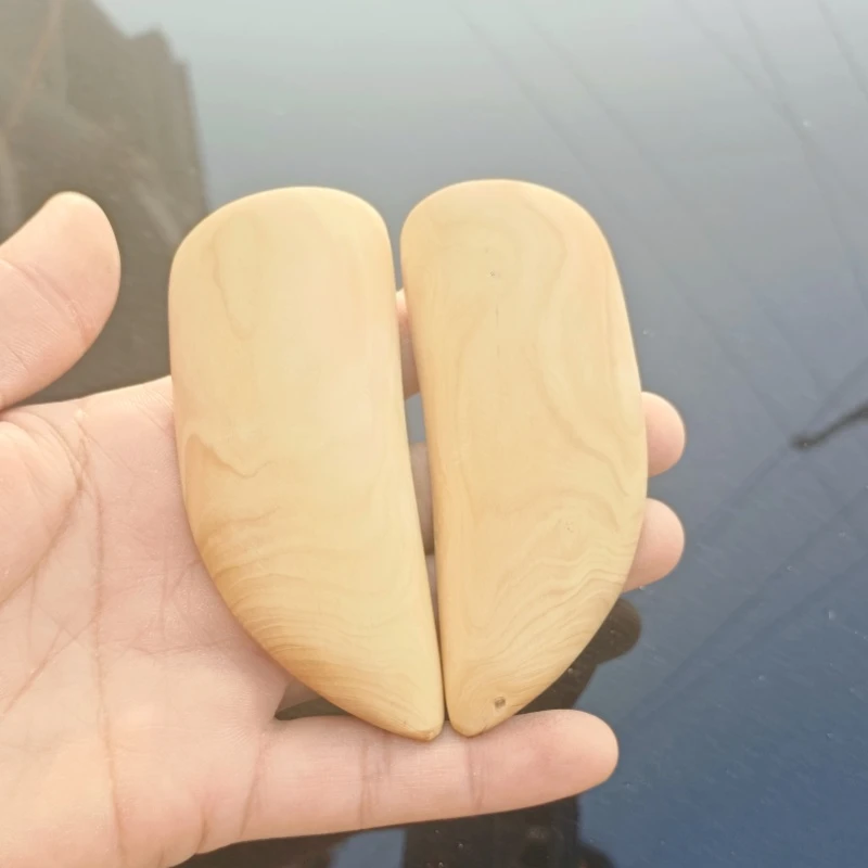 卦黄杨木圣杯手工雕刻圣卦新中式不能立老卦小叶道家用祠堂随身