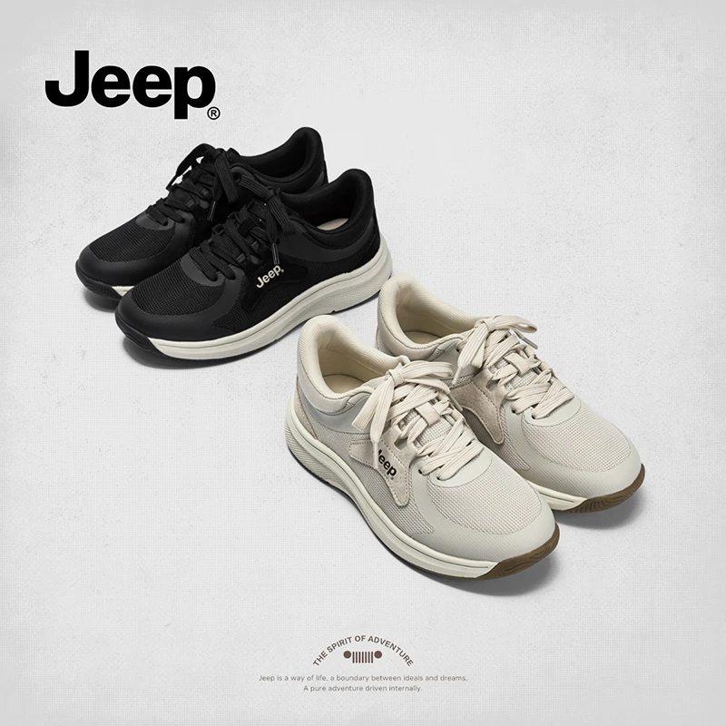 【JEEP吉普】2024新款秋季休闲鞋百搭潮流低帮系带运动休闲时尚潮鞋
