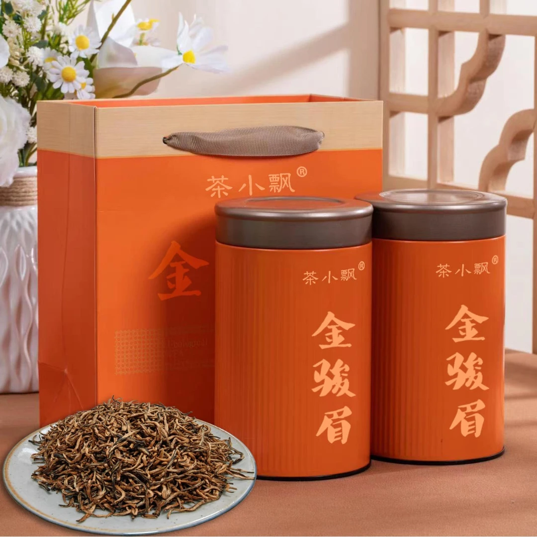 茶小飘金骏眉红茶花果香蜜香2023新茶纯手工采摘