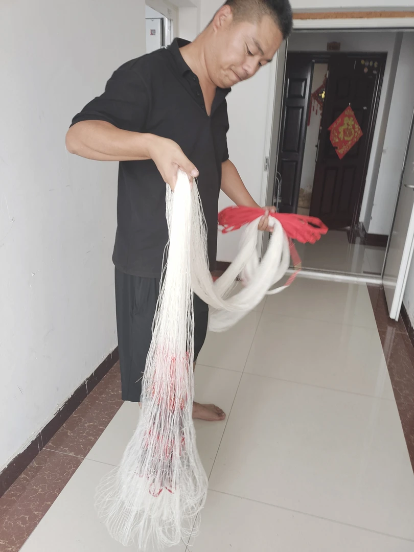 8编5指6米 正反双死扣的全网12斤冲压铅坠