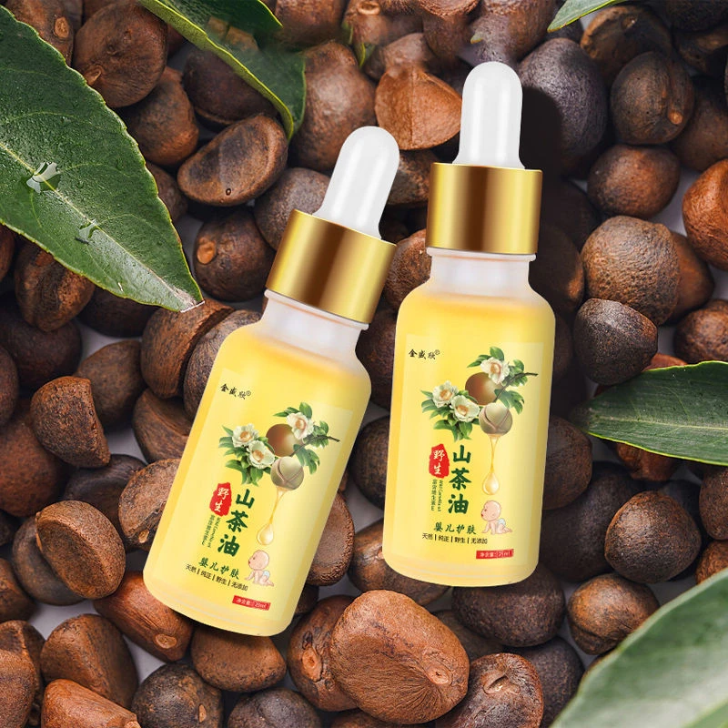 野生山茶油婴儿按摩油润唇护肤新生宝宝止痒去头垢红屁屁外用