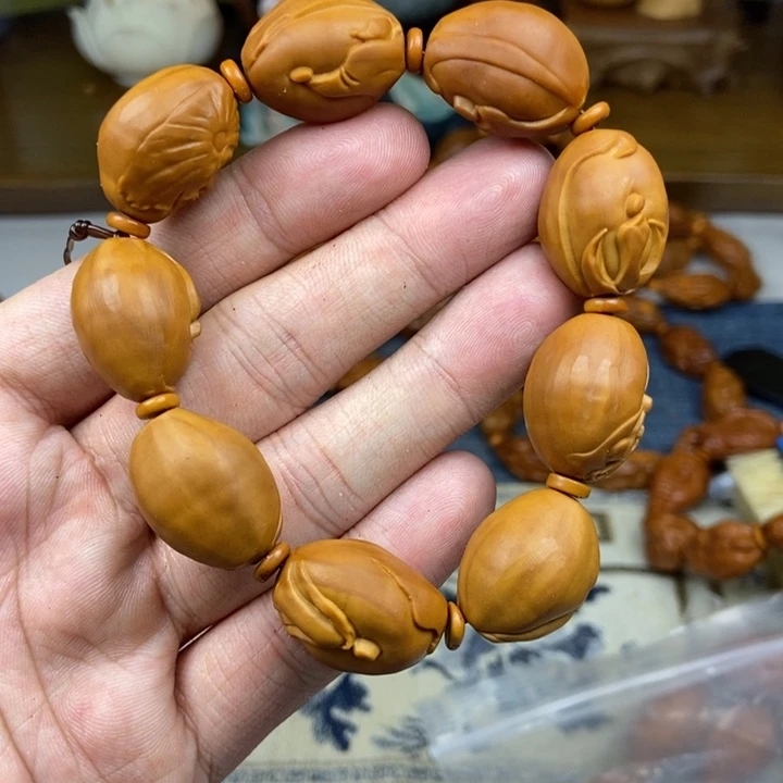 橄榄核核雕橄榄核雕工艺手串