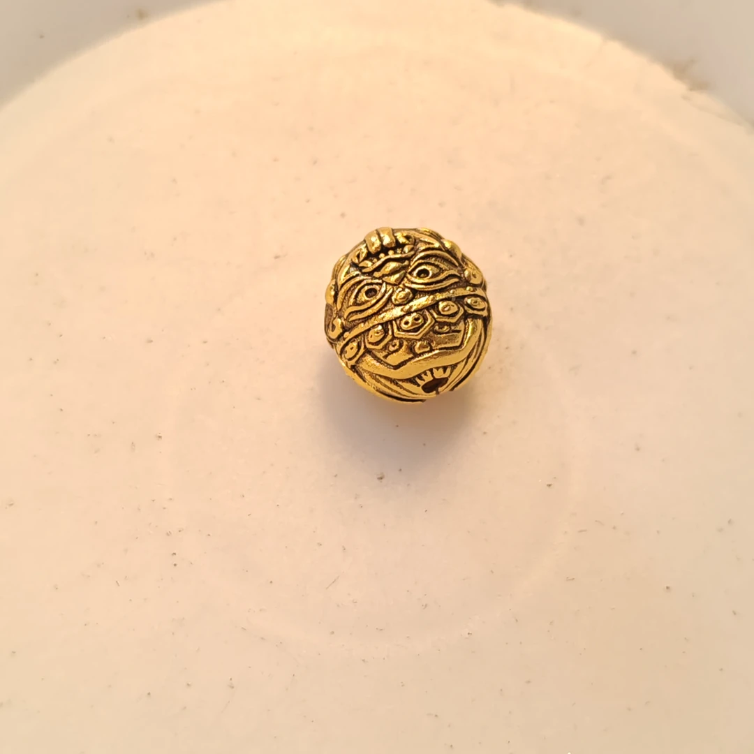 足金扎基拉姆圆珠文玩配饰