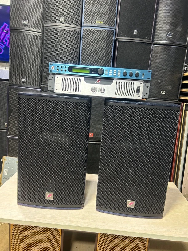 9新  左右唱匠12寸专业ktv音箱舞台演出专业音响卡拉OK音箱不包邮