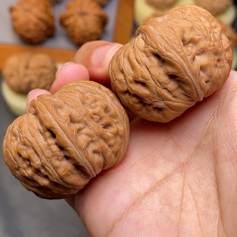 【闪购商品】文玩核桃把件元宝全品40