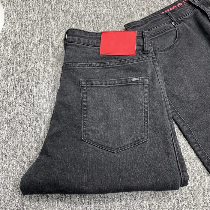 老板红标男款牛仔裤黑色