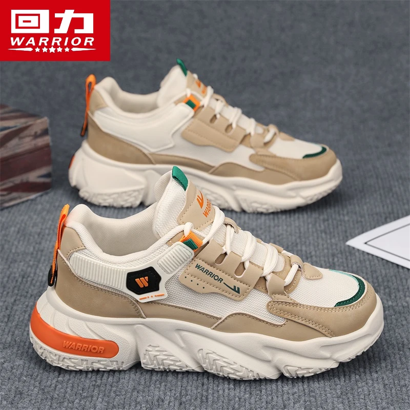 回力男鞋2024新款冬季厚底老爹鞋男士休闲运动鞋跑步软底耐磨潮鞋