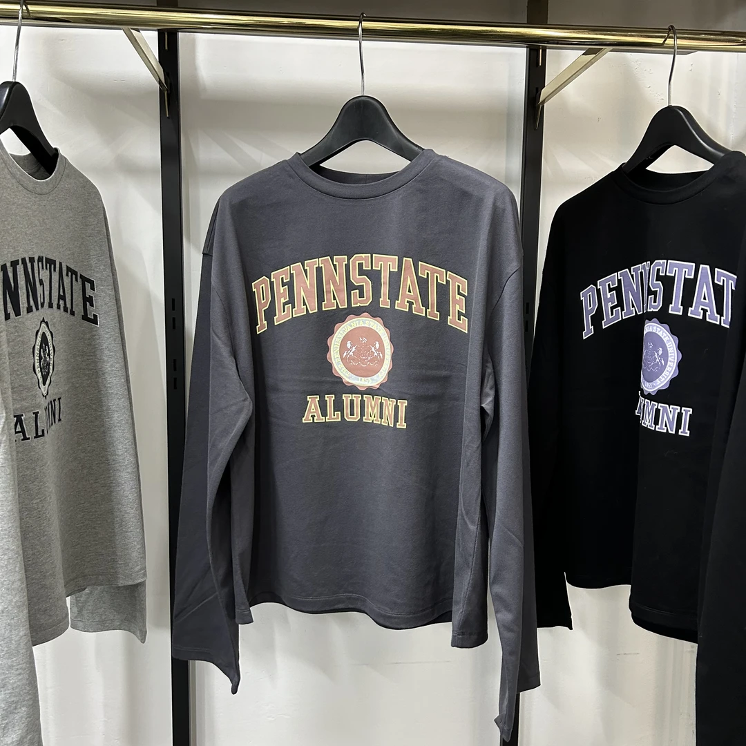 KS丨JBK.1东大门时尚印花宽松圆领打底套头长袖JA*E BI*KIN