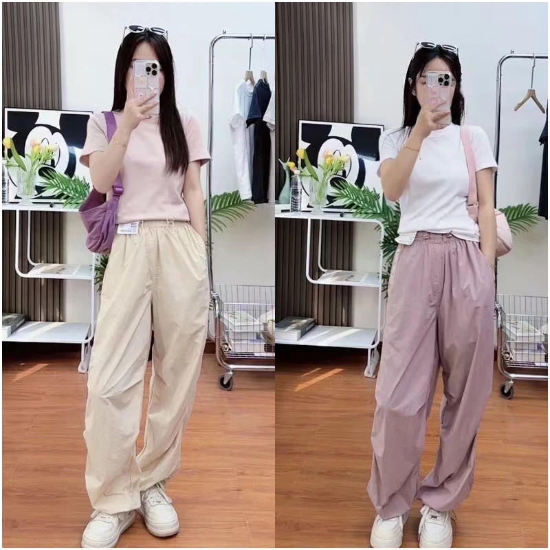 2025夏季丝光棉纯棉显瘦正肩修身晾感透气短袖T恤