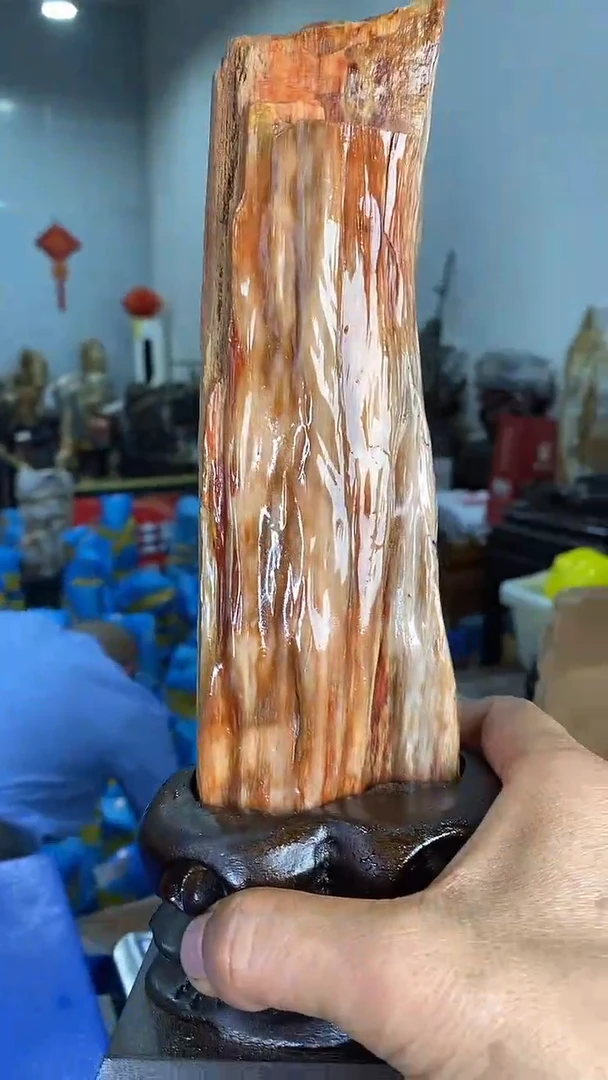【闪购商品】硅化玉摆件未镶嵌58