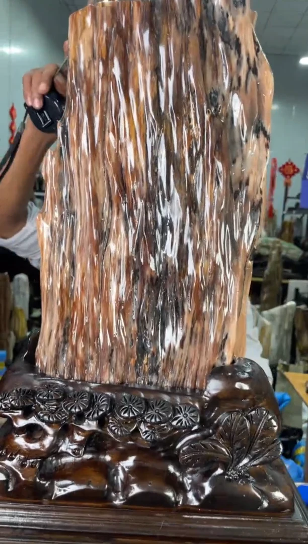 【闪购商品】硅化玉摆件未镶嵌80