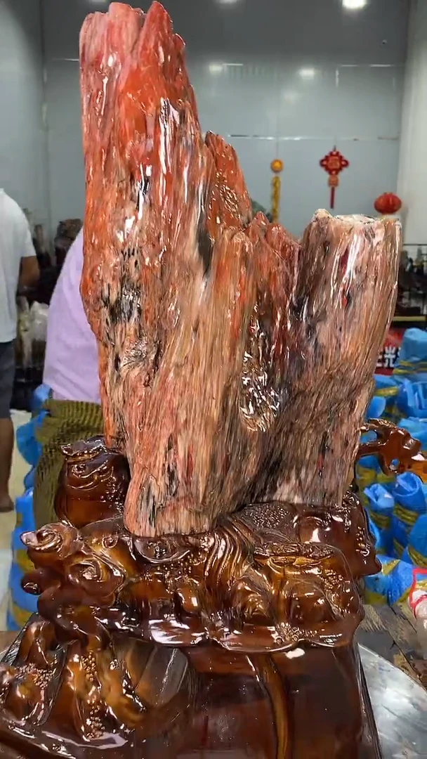【闪购商品】硅化玉摆件未镶嵌68