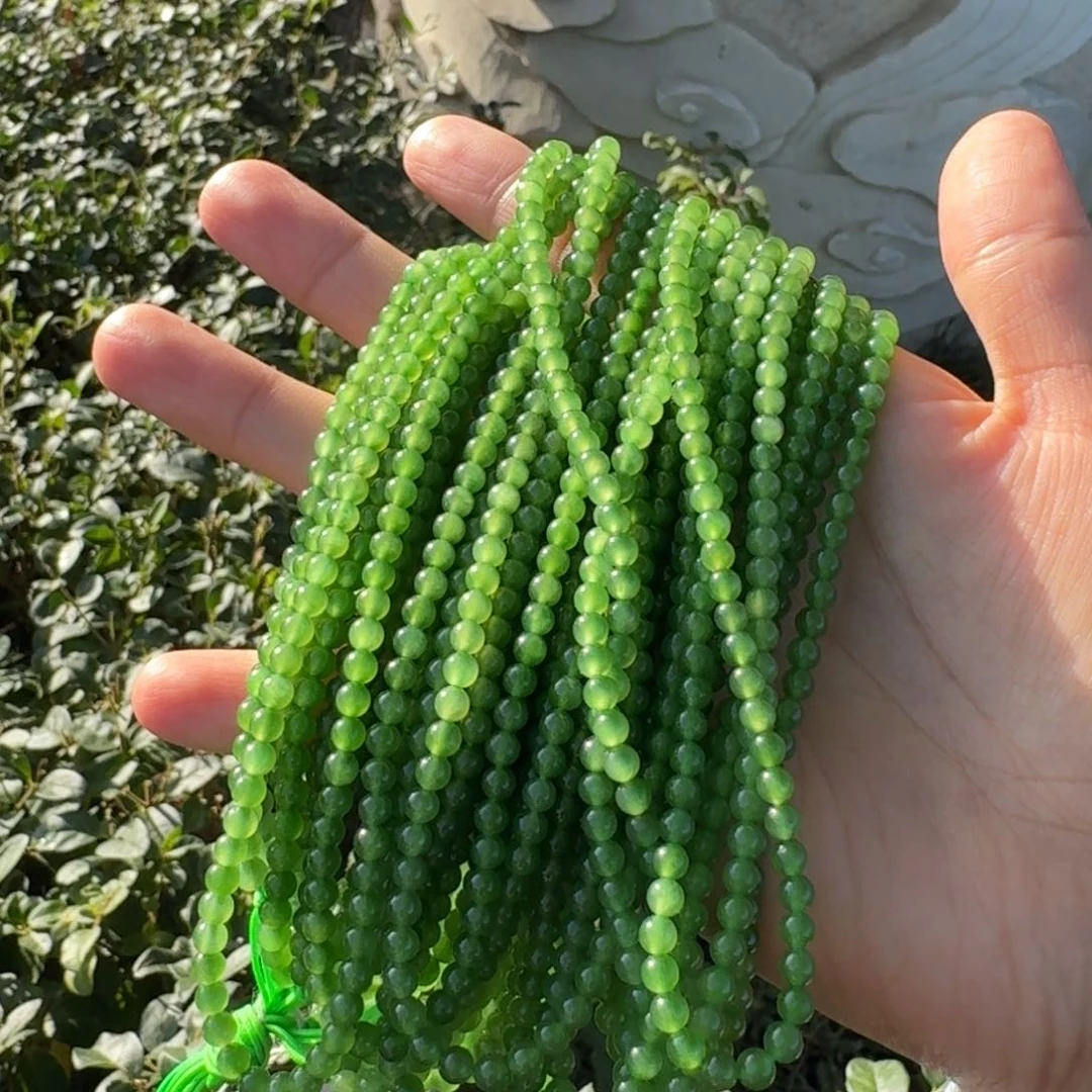 和田玉颈饰未镶嵌卡4碧玉豹哥多样性拍一发一