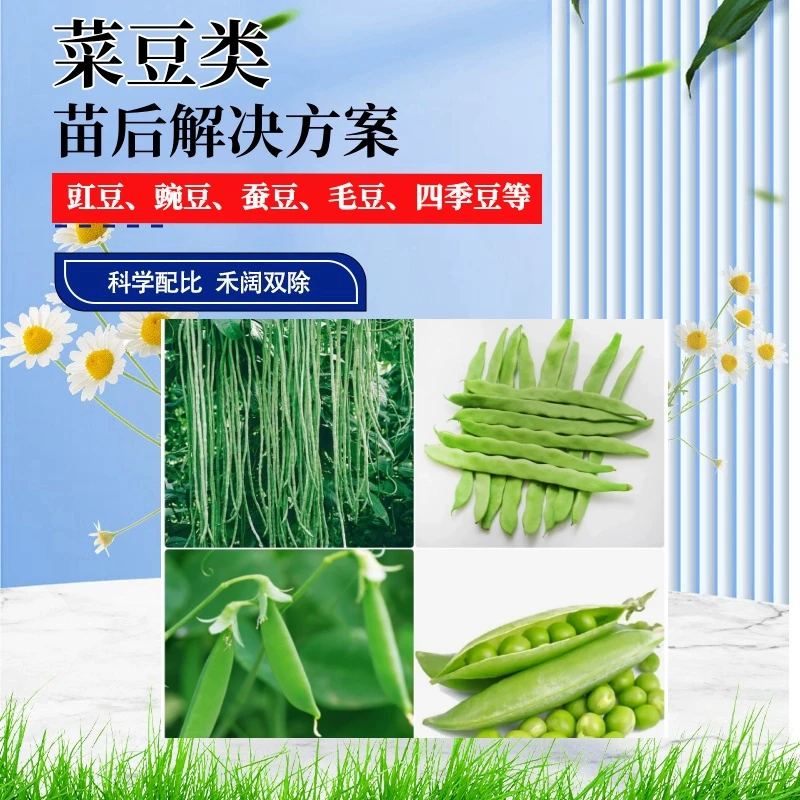 蚕豆灭草剂豌豆苗后灭草药豌豆灭草药豌豆灭草禾阔双除不伤苗正品