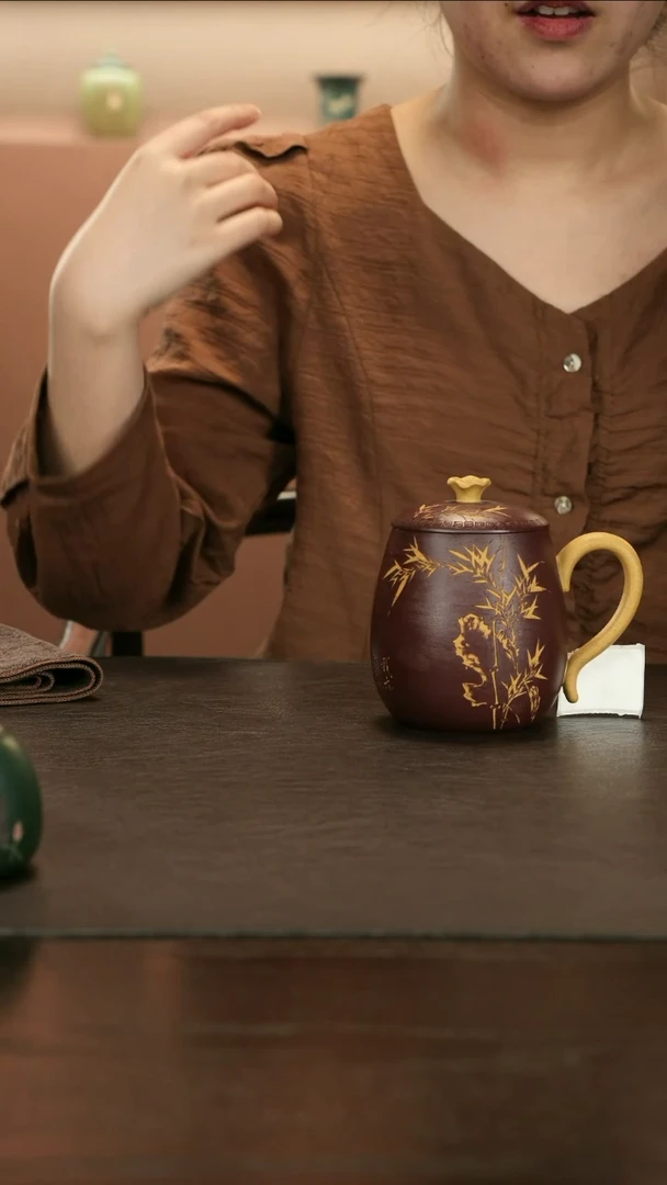 【闪购商品】紫砂茶壶直播福利李建军段泥盖杯