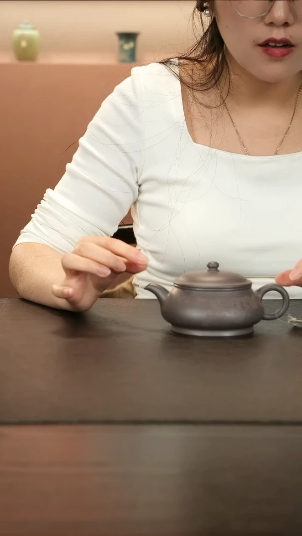 【闪购商品】紫砂茶壶直播福利胡琪天青明炉约250CC