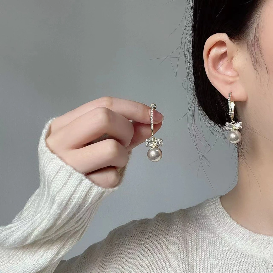 铜合金耳饰 轻奢时尚复古简约超仙耳饰N1938