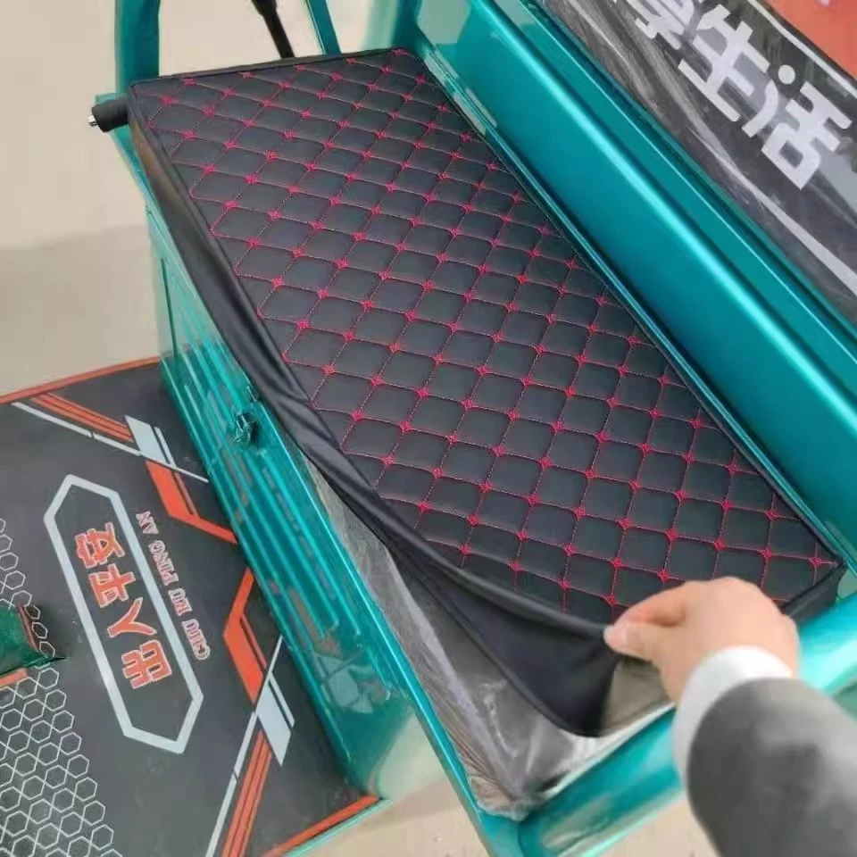 电三轮车座套防水皮革电动三轮坐套罩电动车皮套通用专用支持定做