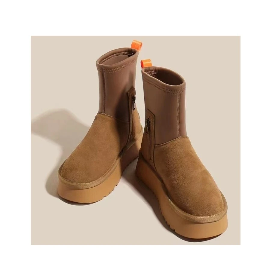 全新未使用  小花6娜 UGG 厚底 迪普靴