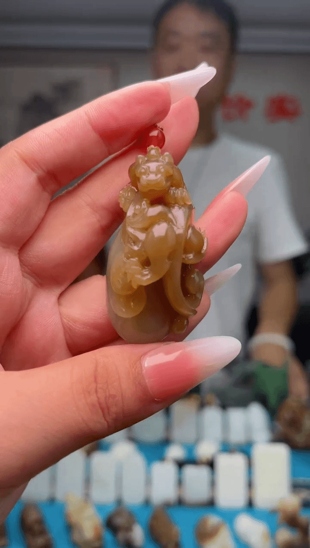 【闪购商品】和田玉挂件未镶嵌1