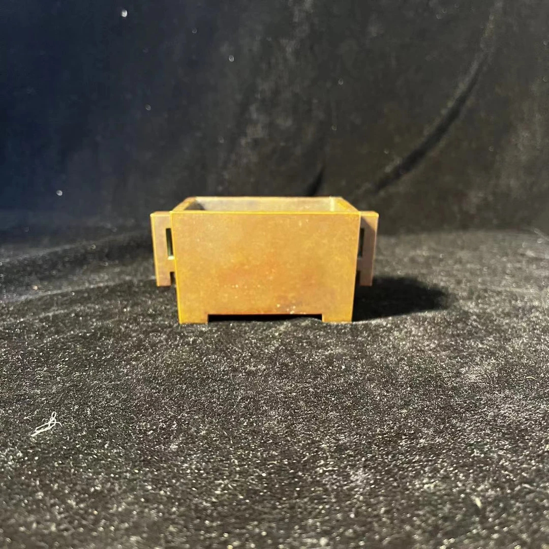 孙氏铜炉，经典仿清中期马槽炉，原形复刻宣德炉送人摆件装饰之佳品