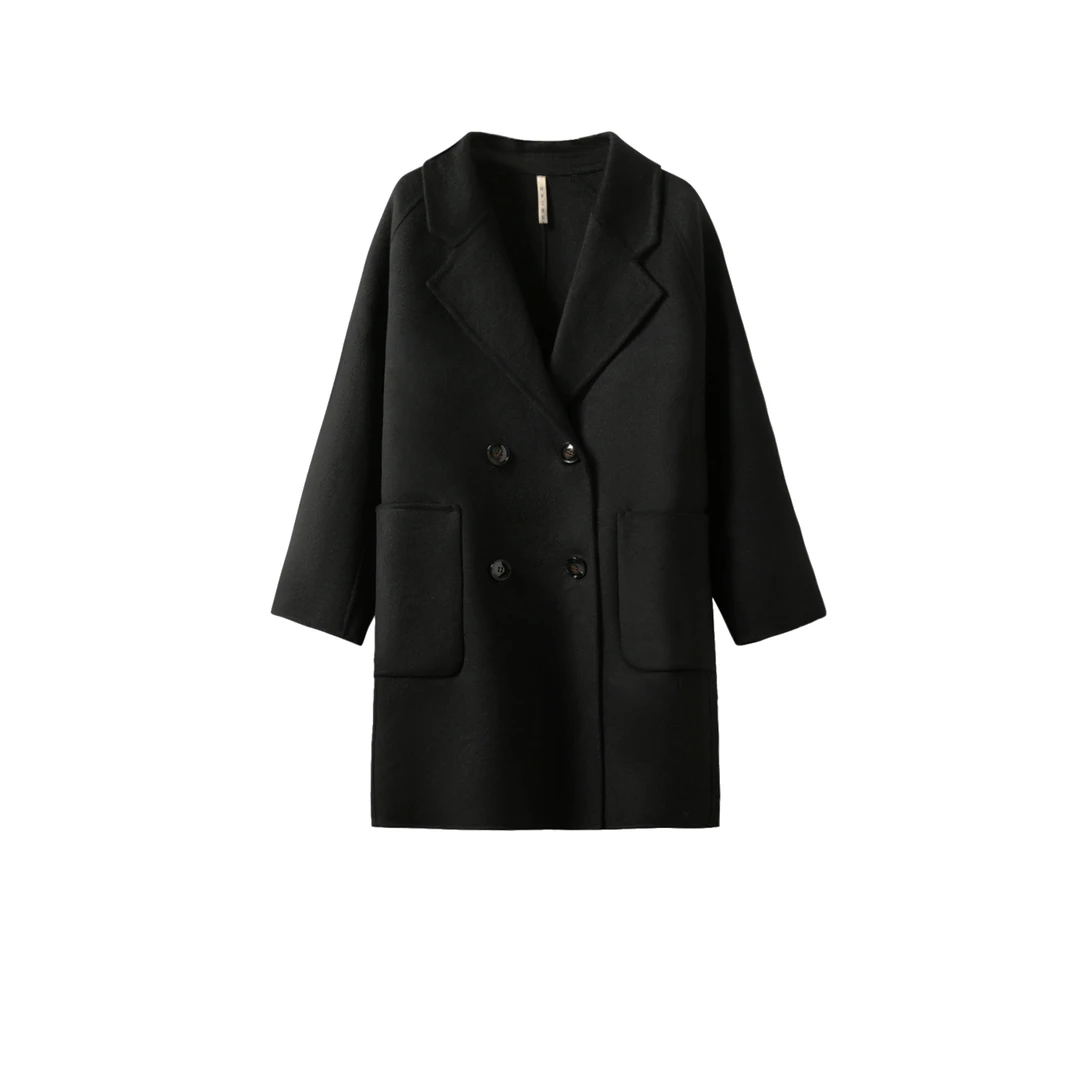 102号 正肩款 2024新款破价福利秋冬羊毛双面呢大衣6601