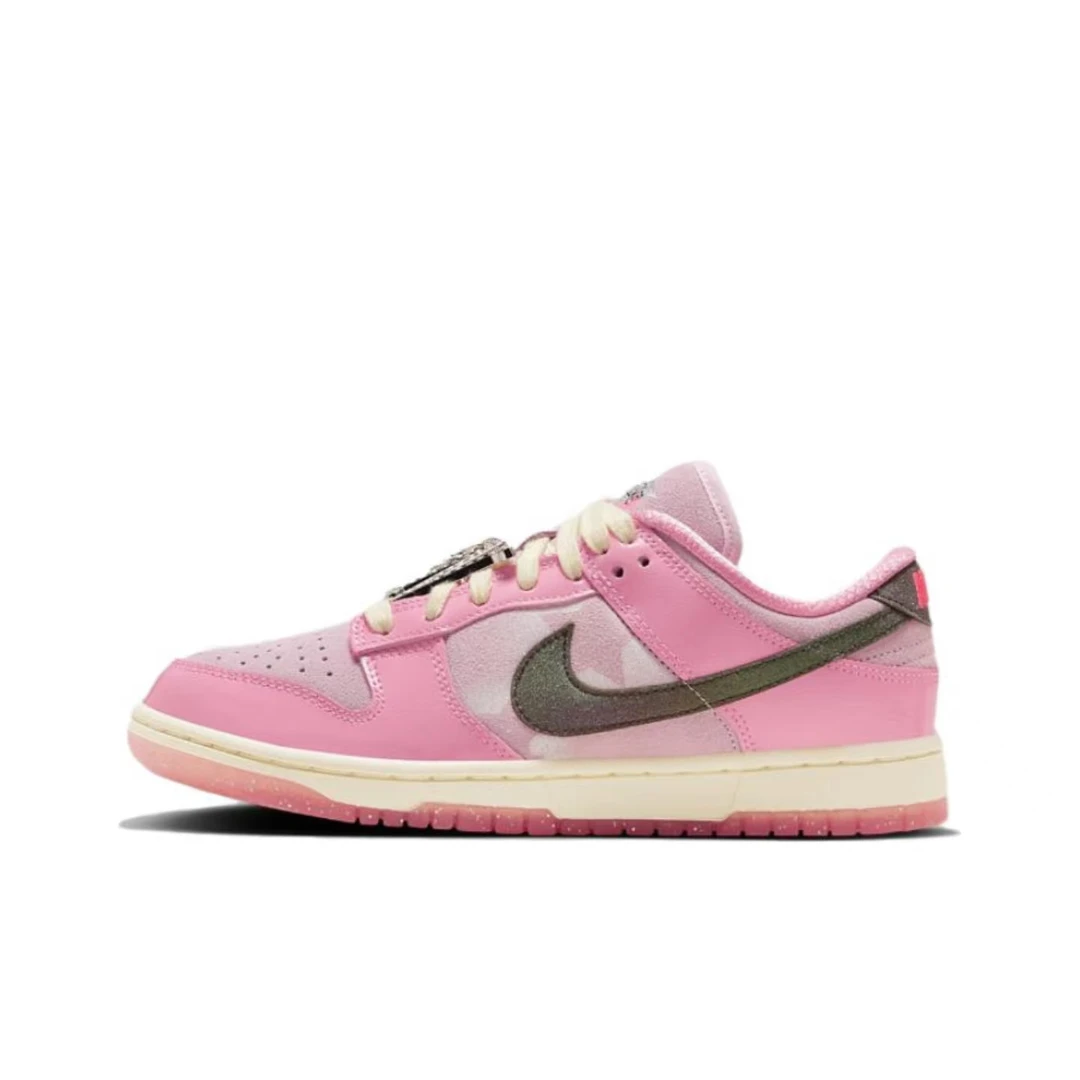 Nike Dunk Low芭比 barbie 防滑耐磨低帮板鞋女款 粉色FN8927-621