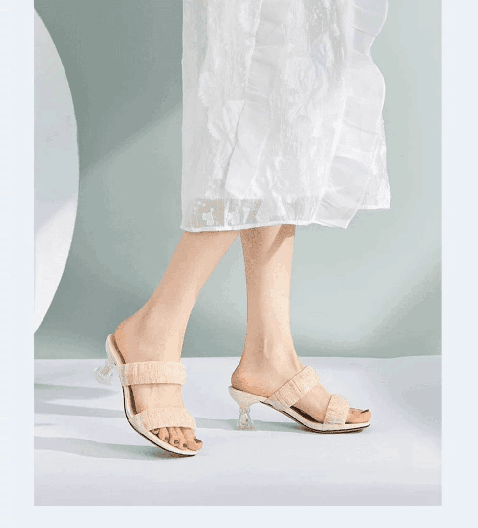 夏季2117细跟时尚凉拖女鞋23x