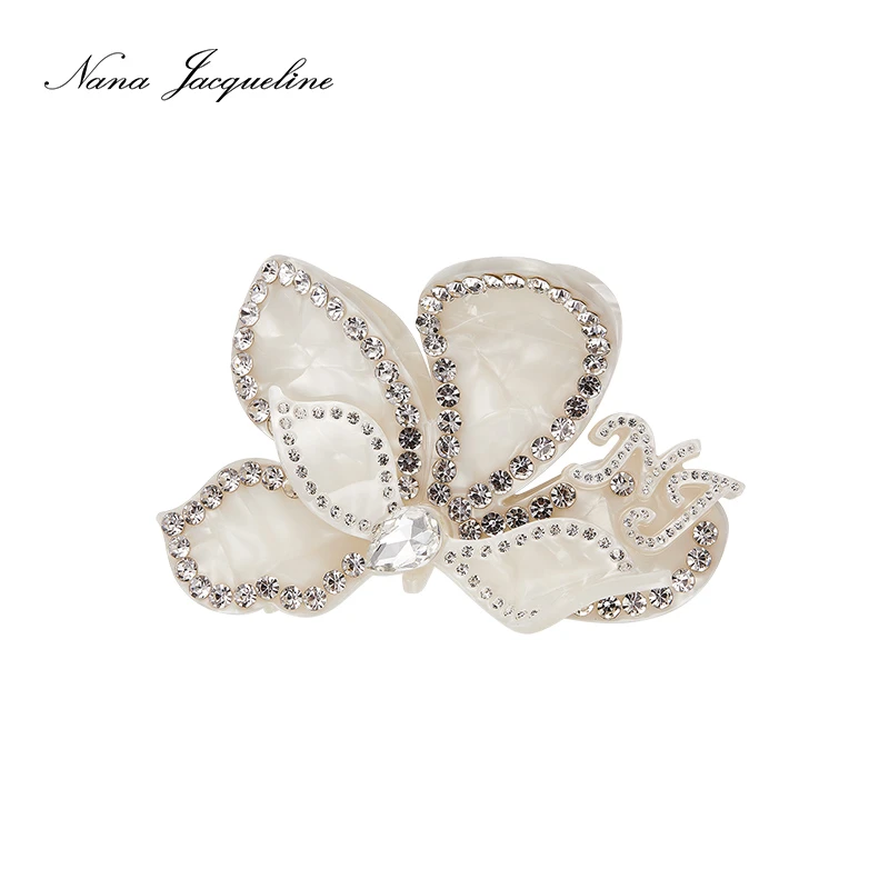 NanaJacqueline三角梅灵动立体抓夹百搭花朵发夹高级感(直播专属)