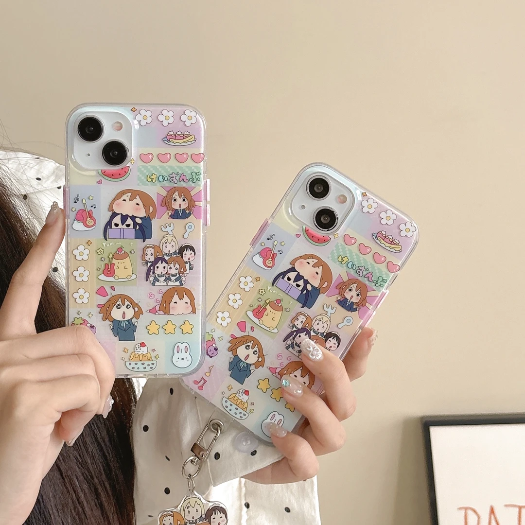 Lelin动漫轻音少女卡通按键日系可爱ins女孩