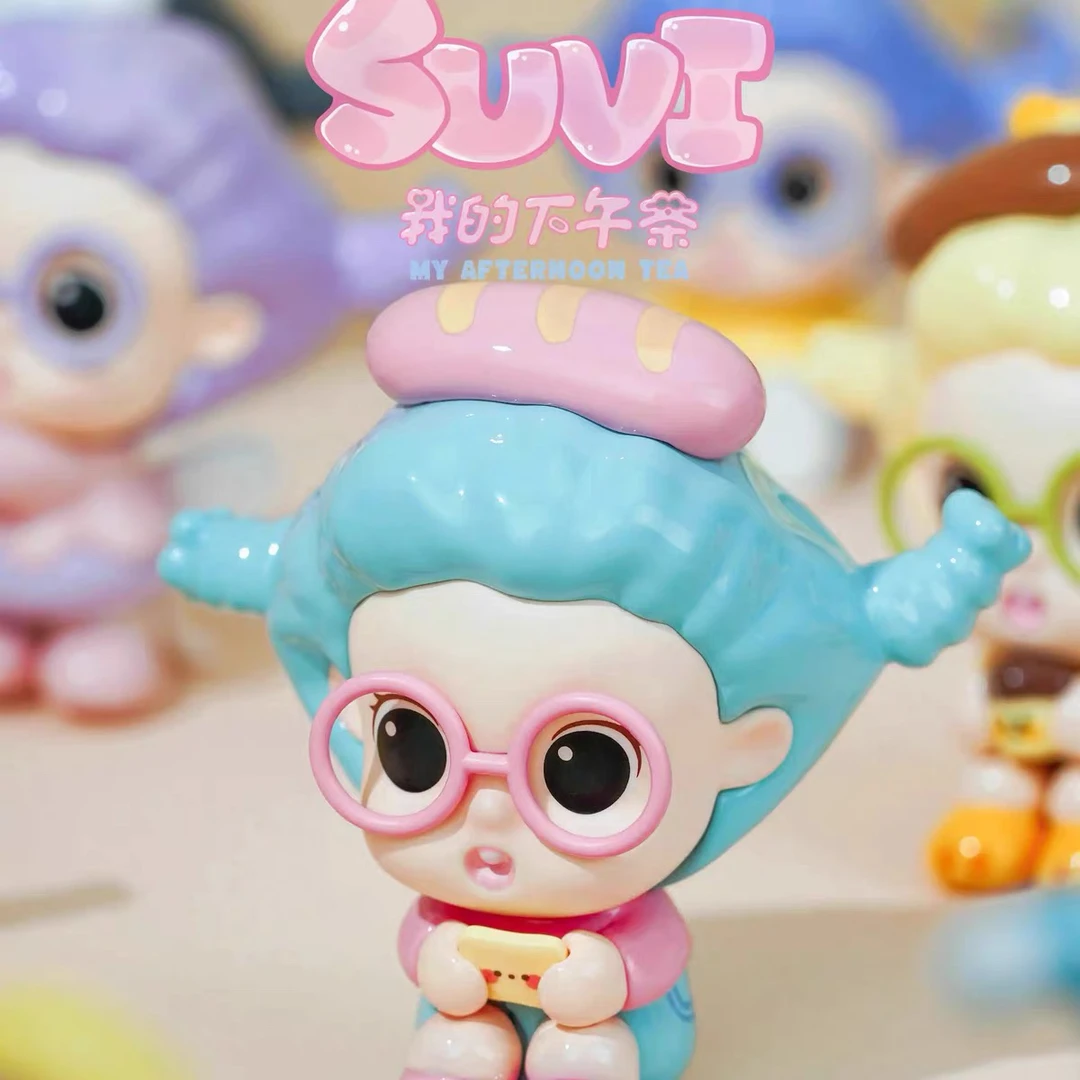 【帮拆】薯泥我的下午茶系列盲盒多巴胺潮玩公仔手办女生礼物