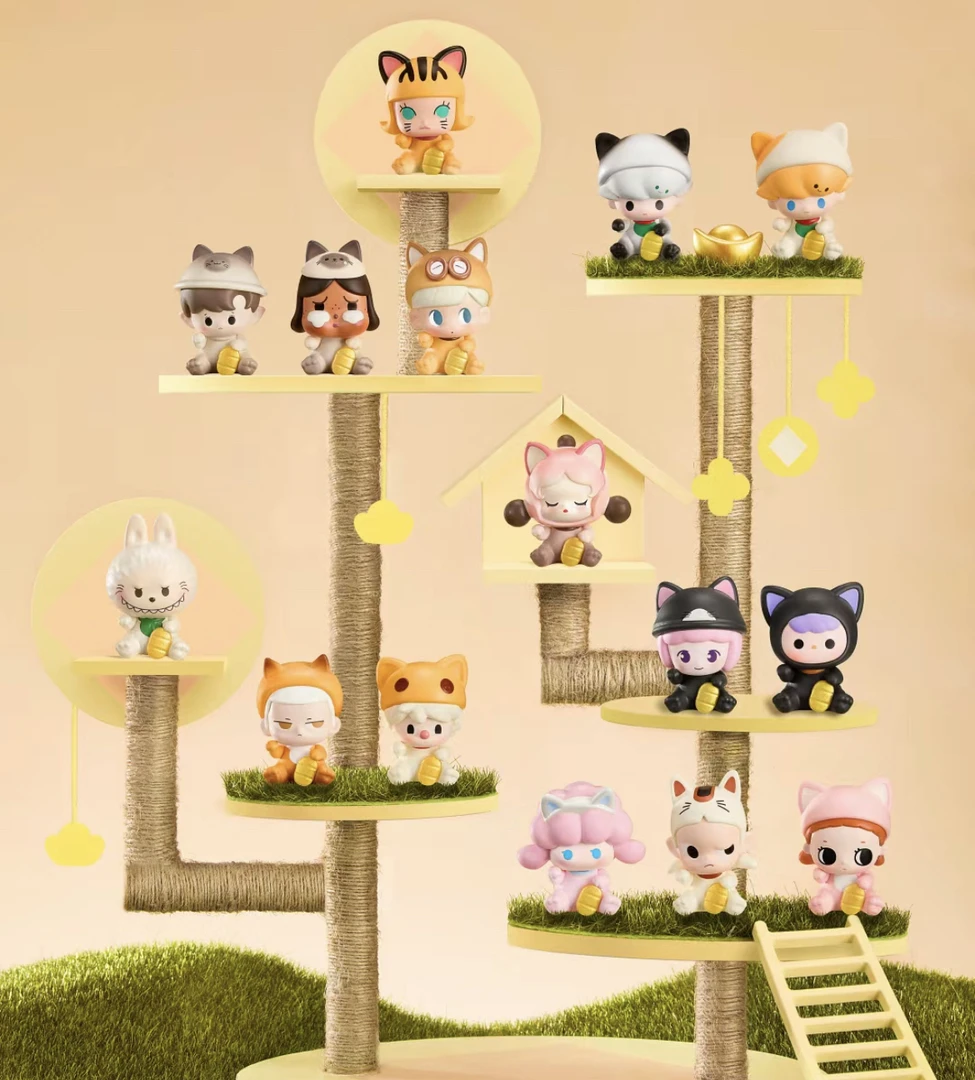 【帮拆】招财猫猫系列公仔