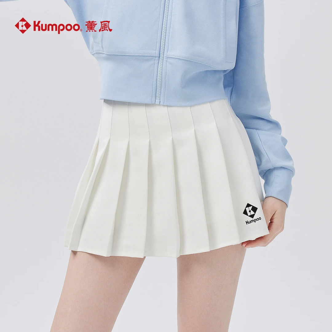 薰风秋季新品百褶百搭半身裙K243W-7033