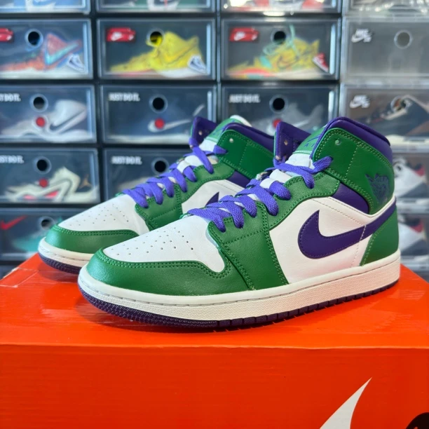 42码/aj1绿巨人白绿 正品篮球鞋非原盒95新公价699