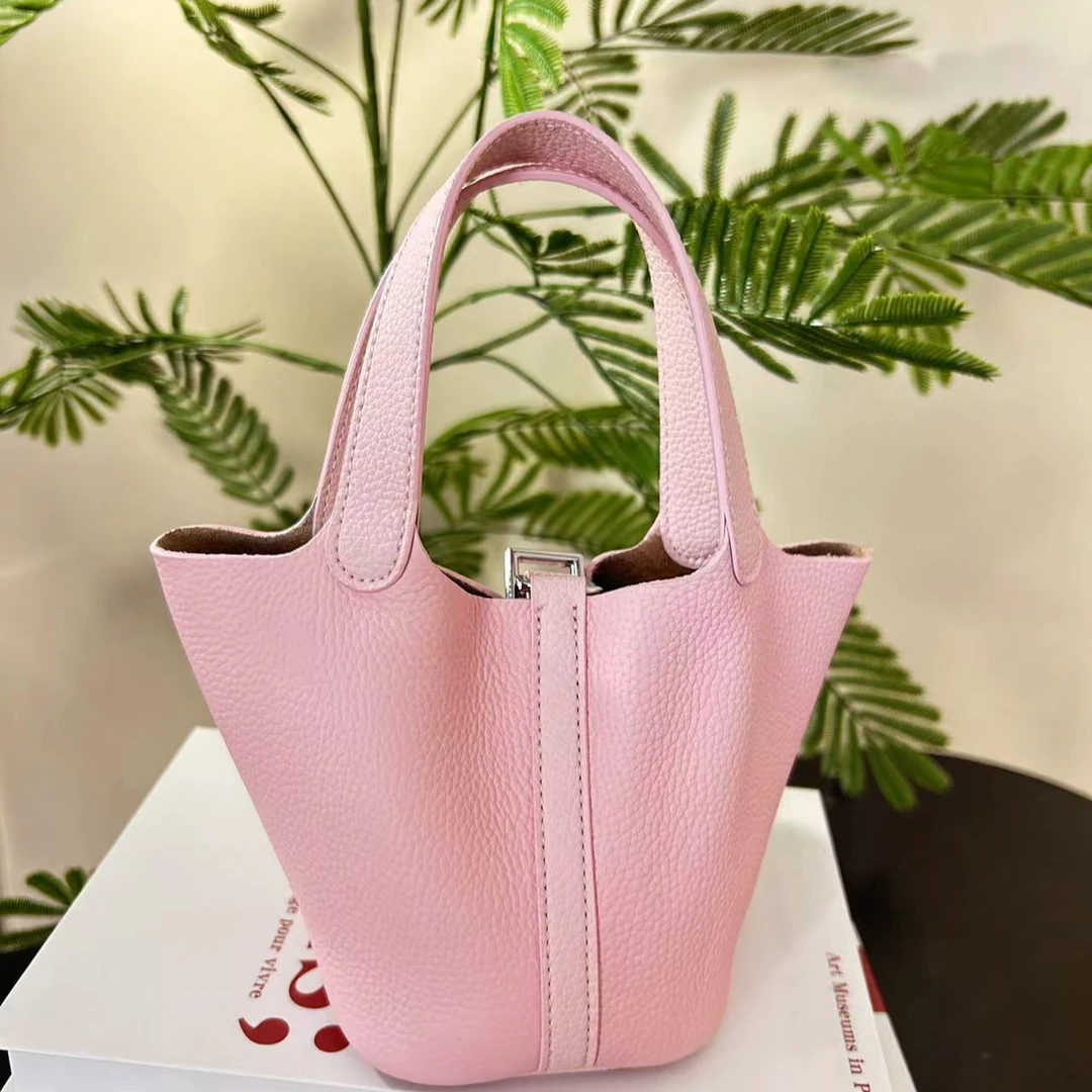 Mars口袋  时尚mini号菜篮子包纯色女士