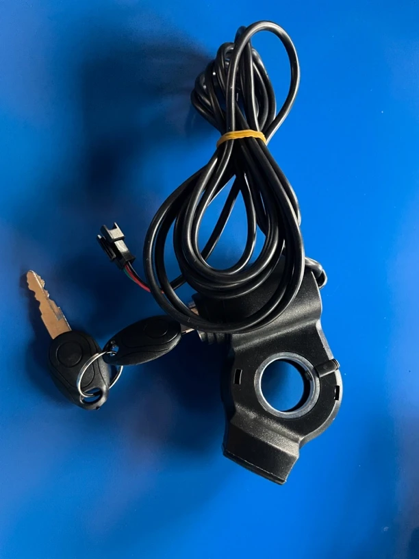 电动运板车电动卡丁车专用电门锁2.2米长加长版