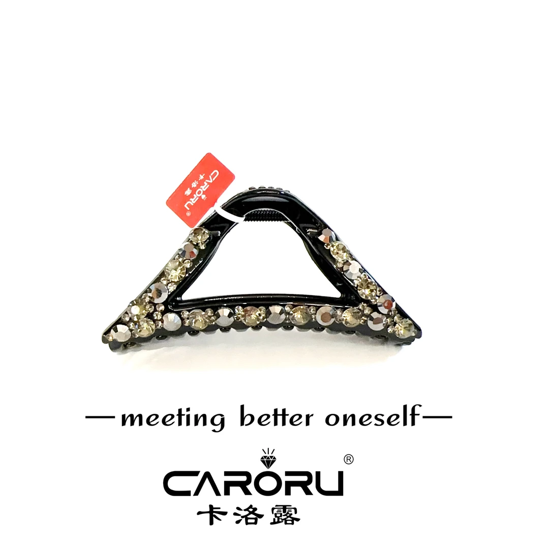 CARORU【埃及金字塔．抓夹】原创高定韩系12cm发饰时尚饰品