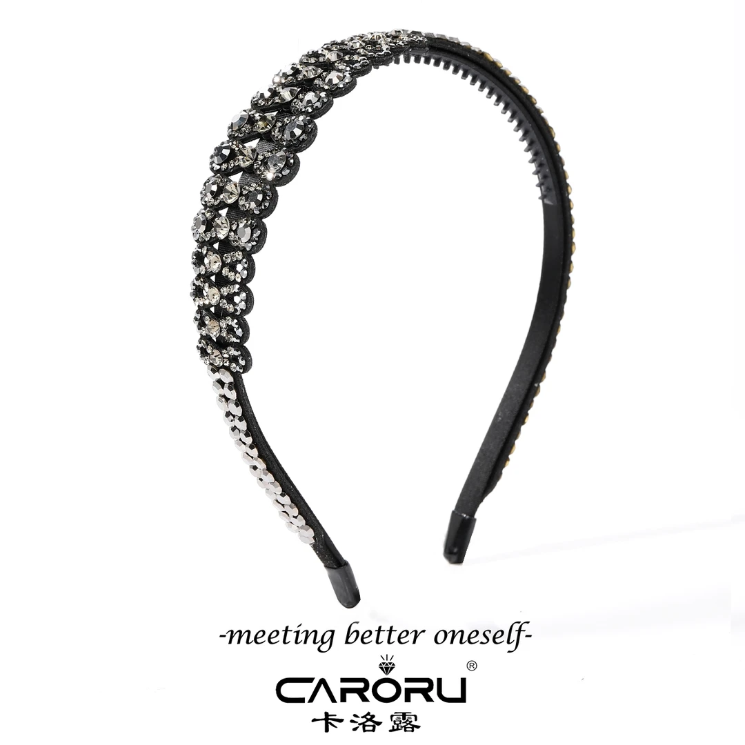 CARORU卡洛露-【玉玲珑】专柜版奥钻高端气质百搭简约发箍