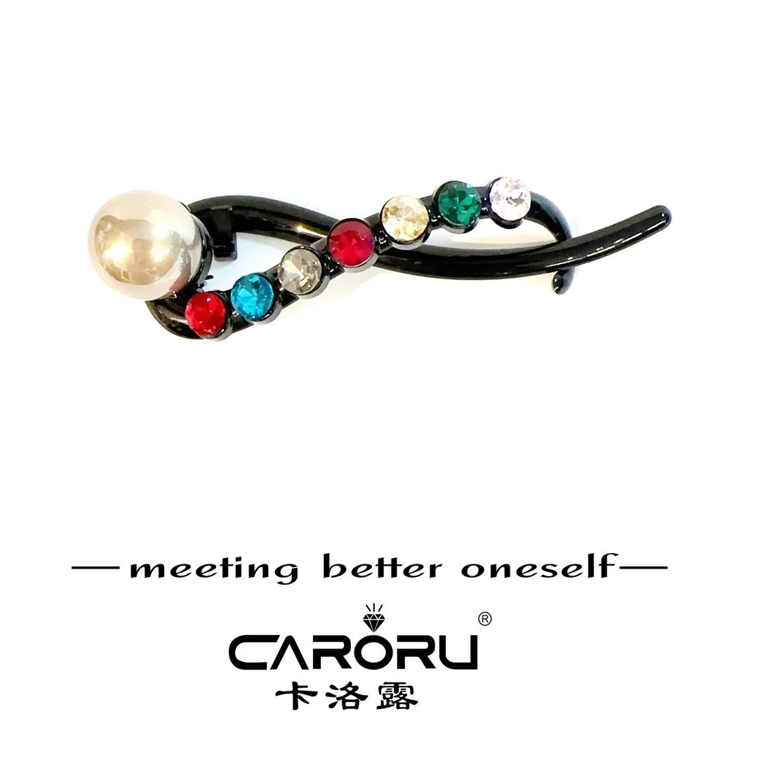 CARORU【扭彩夹】原创高定韩系发饰时尚饰品