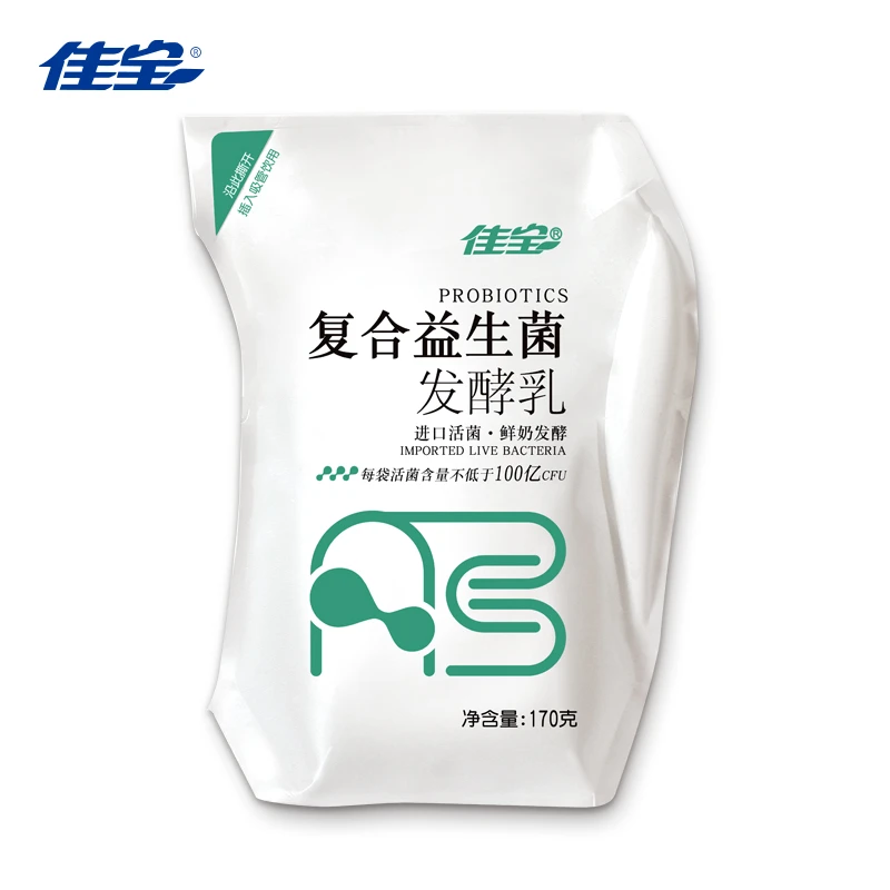 佳宝复合益生菌携便装风味酸奶170/袋