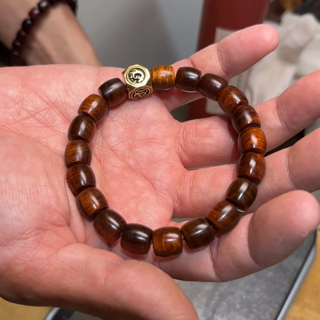 【闪购商品】黄花梨/降香黄檀手串/手链海南黄花梨1.0