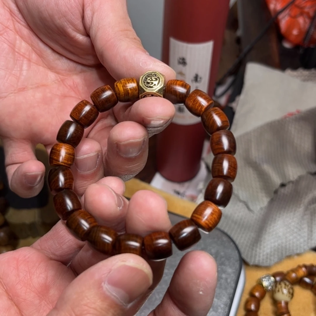 【闪购商品】黄花梨/降香黄檀手串/手链海南黄花梨1.0